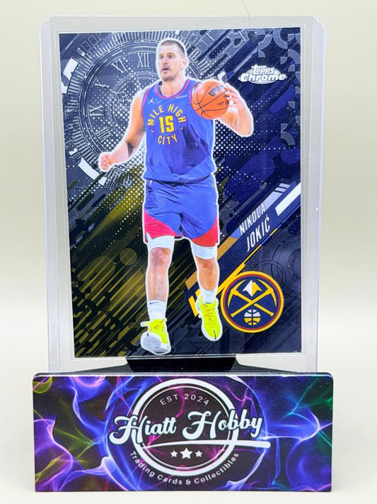 2025-26 Topps Chrome - Nikola Jokic #GT-9 - Go Time