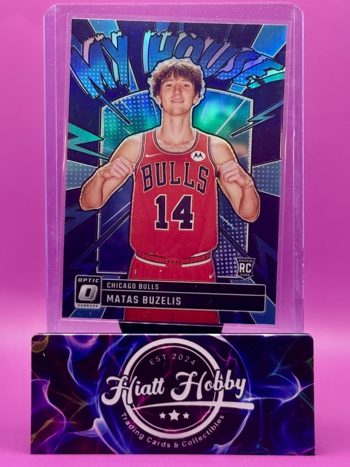 2024-25 Panini Donruss Optic - Matas Buzelis #15 - My House - Purple Prizm (RC)