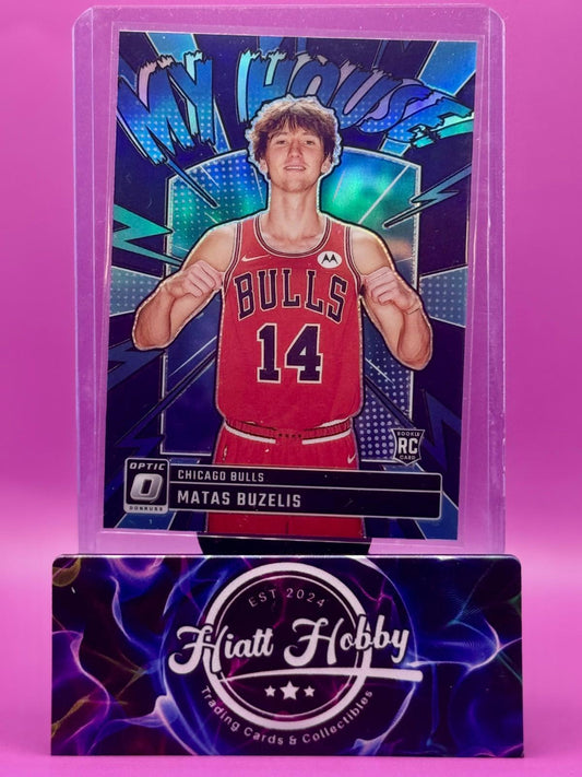 2024-25 Panini Donruss Optic - Matas Buzelis #15 - My House - Purple Prizm (RC)
