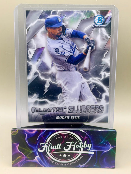 2026 Bowman Chrome Baseball - #ES-5 Mookie Betts - Electric Sluggers