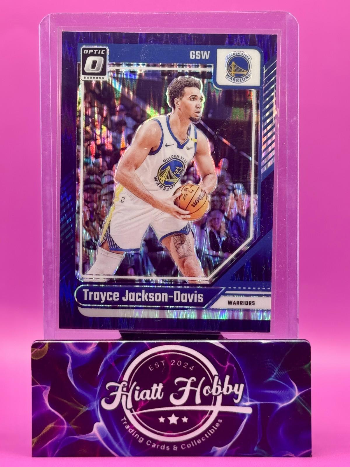 2024-25 Panini Donruss Optic - Trayce Jackson-Davis #210 - Purple Shock Prizm