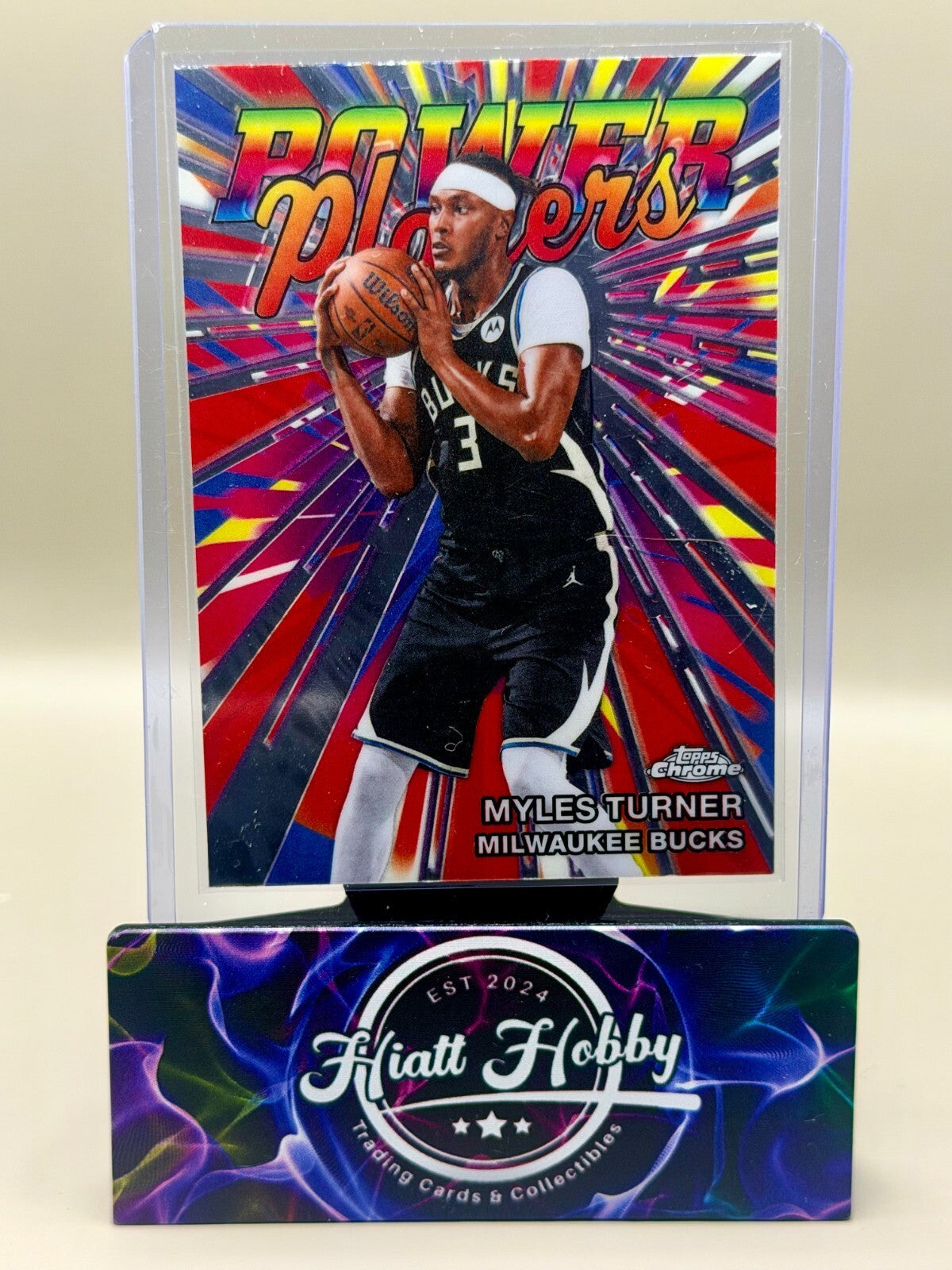 2025-26 Topps Chrome Update - #PP-11 Myles Turner - Power Players