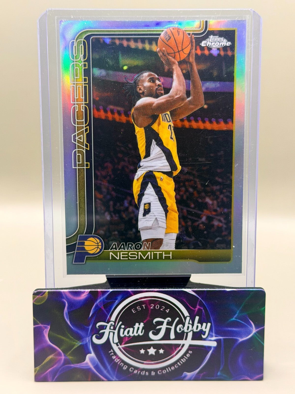 2025-26 Topps Chrome Update - #134 Aaron Nesmith - Refractor