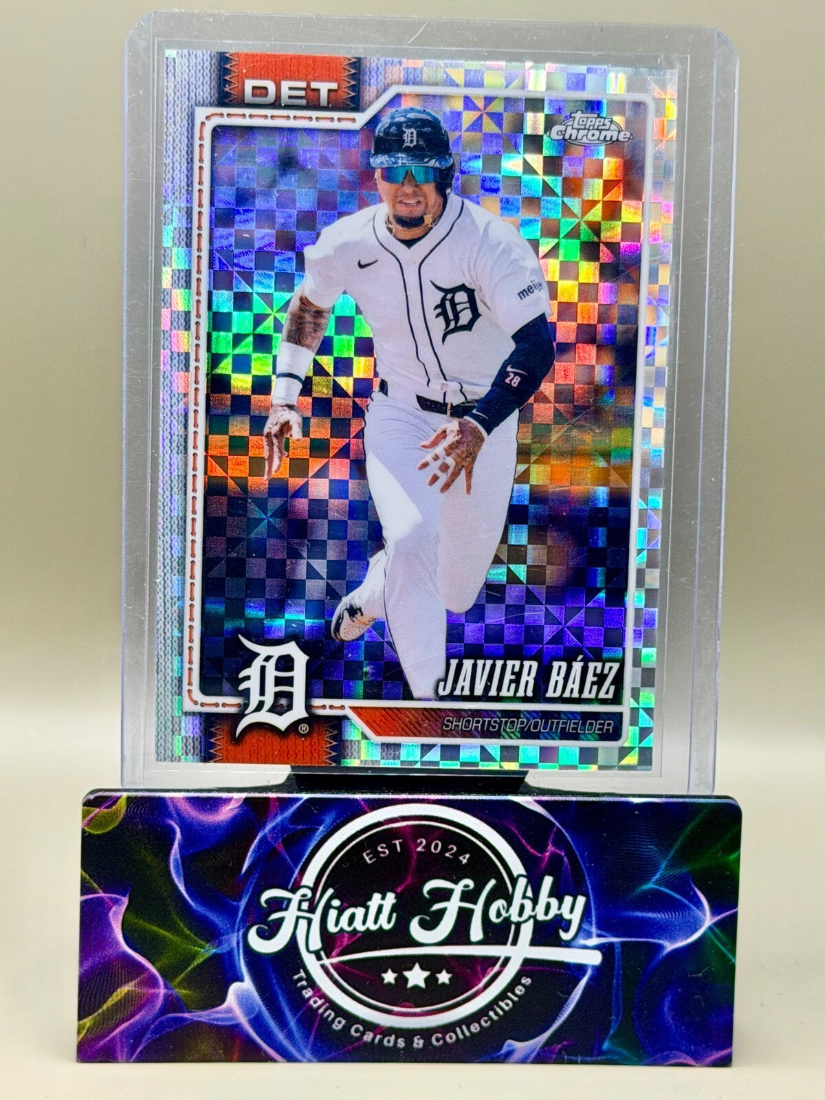 2026 Topps Chrome - #81 Javier Baez - X-Fractor