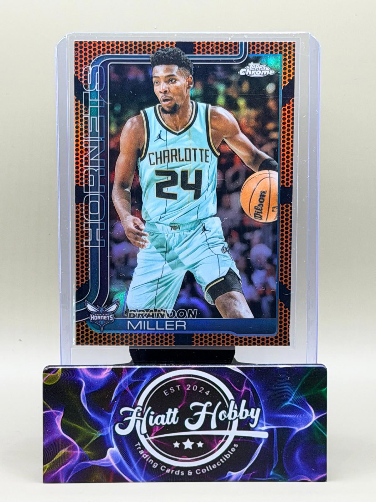 2025-26 Topps Chrome - Brandon Miller #89 - Basketball Refractor