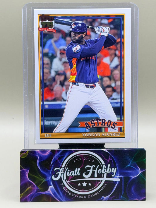 2026 Topps Series 1 #T91-36 Yordan Alvarez - 35th Anniversary