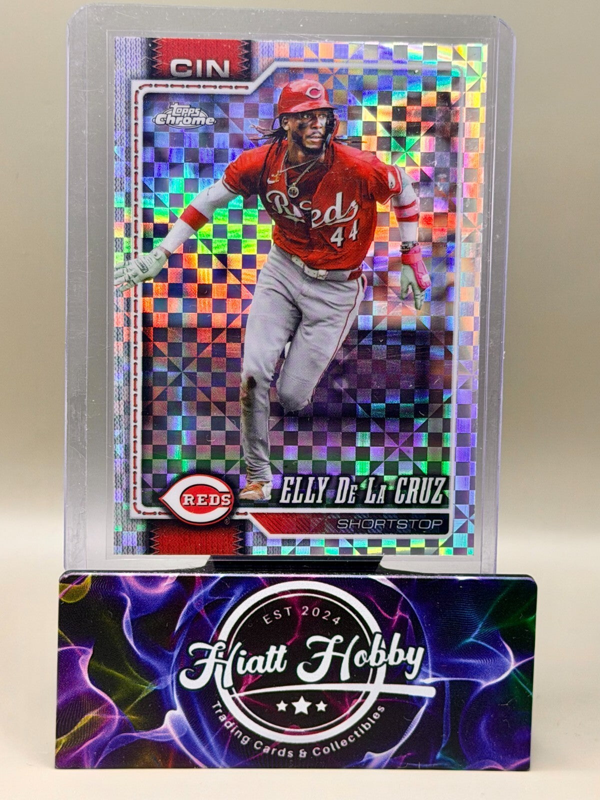 2026 Topps Chrome - #279 Elly De La Cruz - X-Fractor