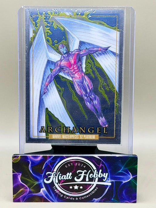 2024 Panini Skybox Marvel Masterpieces '92 Platinum - Archangel #8