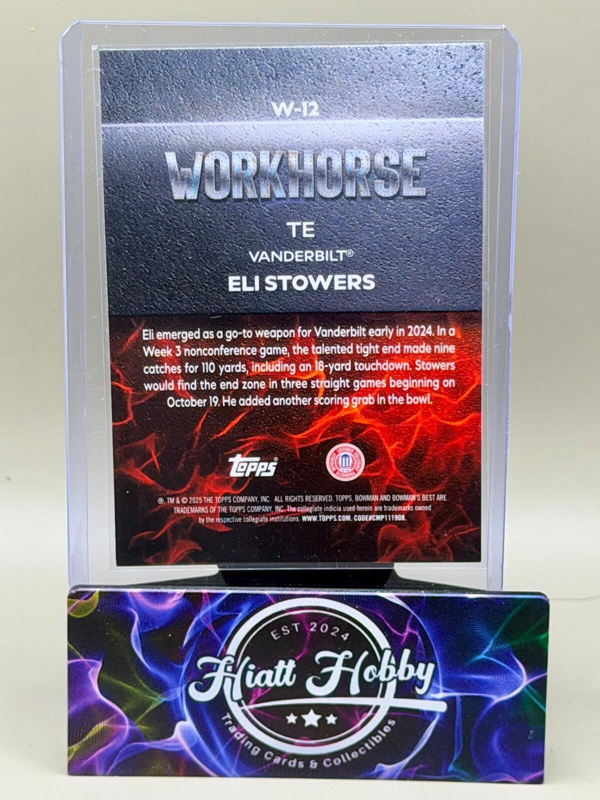 2025 Bowman's Best University Inserts  - Complete your set.  Combined Shipping