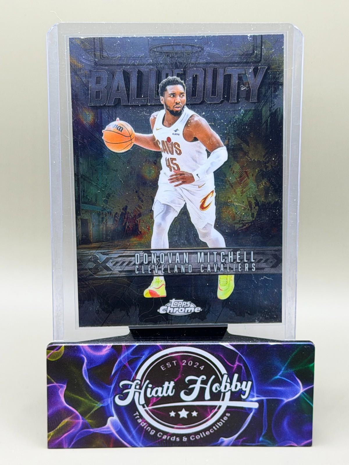 2025-26 Topps Chrome - Donovan Mitchell #BD-7 - Ball of Duty