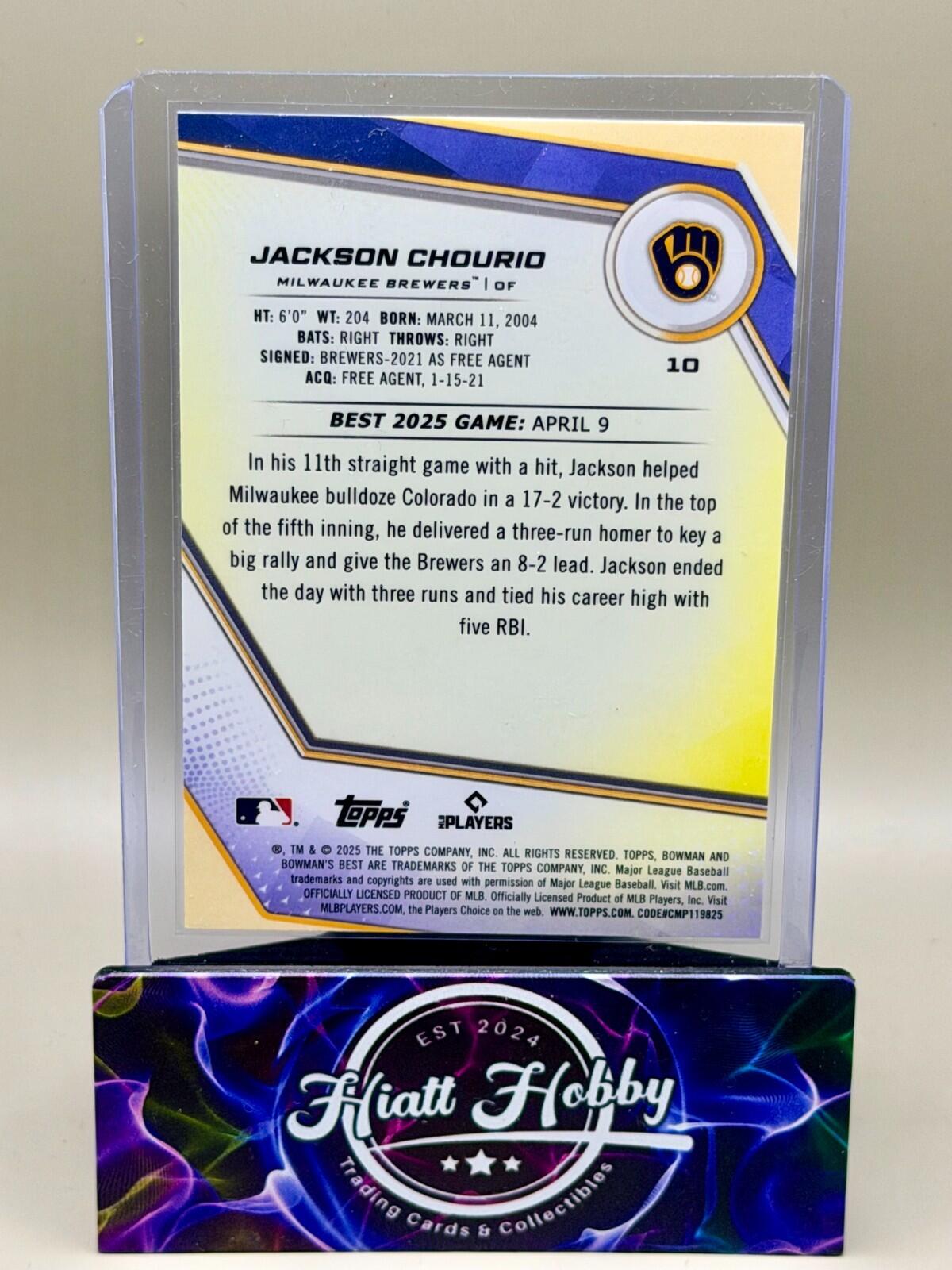 2025 Bowman's Best - Base & Refractors  - Complete your set.  RC and Superstars