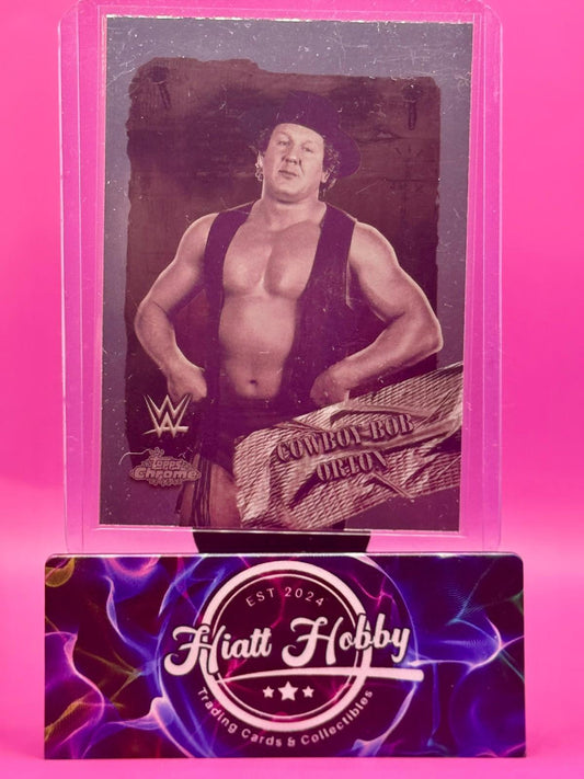 2025 Topps Chrome Cactus Jack WWE - Cowboy Bob Orton #RDR-30 - Rodeo Rebels