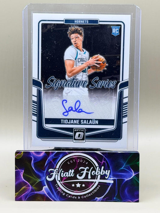 2024-25 Panini Donruss Optic Basketball - Tidjane Salaun #SS-SAL - Auto (RC)