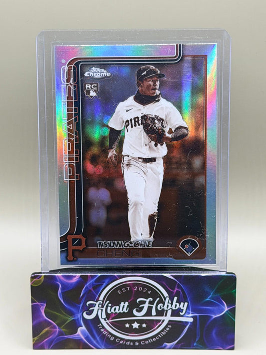 2025 Topps Chrome Update - Tsung-Che Cheng #USC74 - Sepia Refractor (RC)