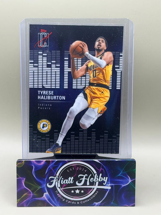 2025-26 Topps Signature Series Basketball -  Tyrese Haliburton - High Fidelity