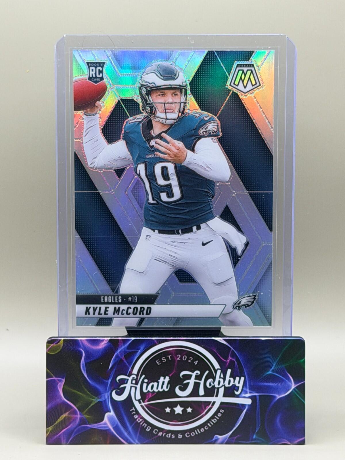 2025 Panini Mosaic Football - #352 Kyle McCrod - Silver (RC)