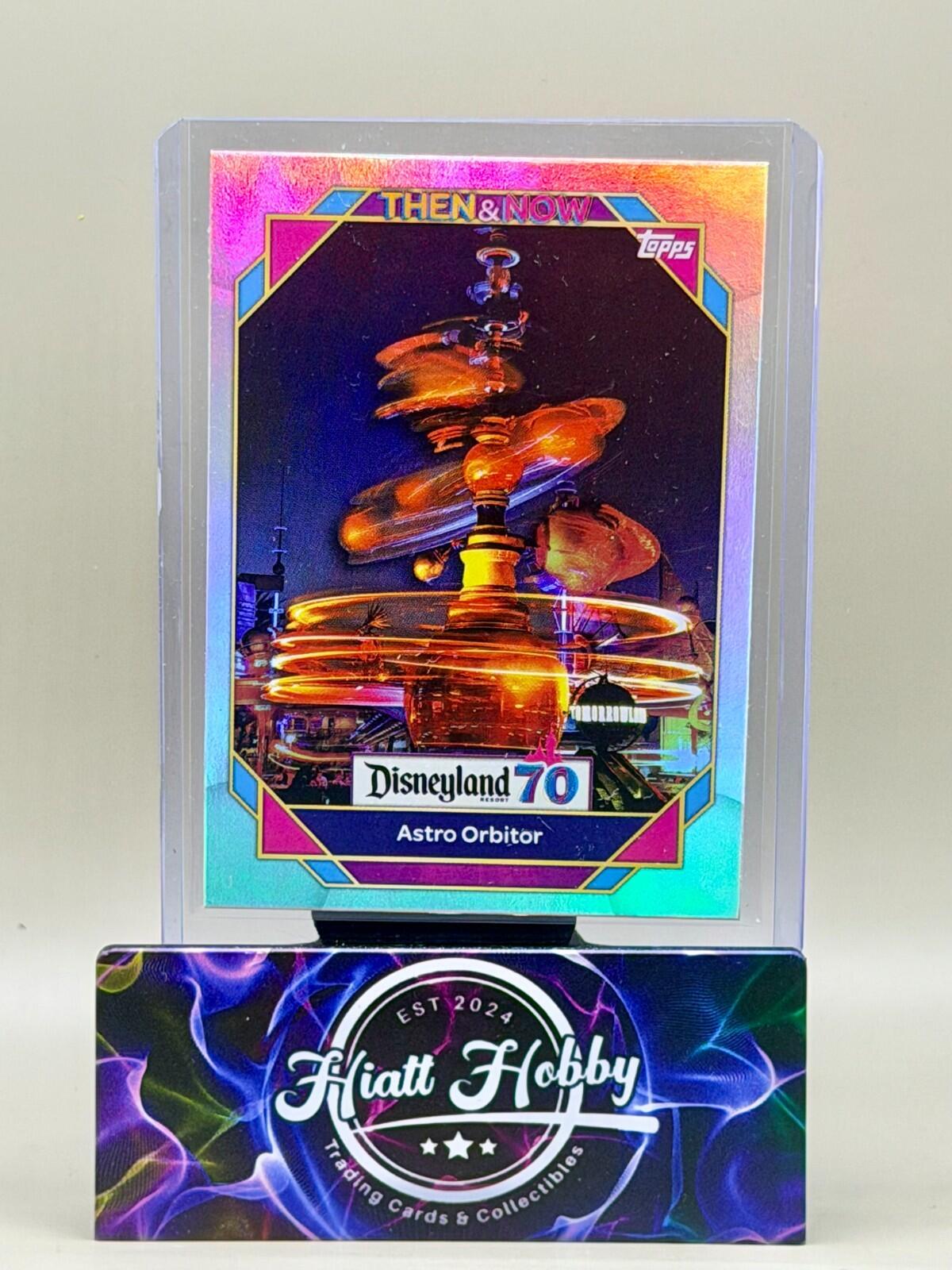 2025 Topps Disneyland 70th - #60 Astro Orbiter - Then & Now - Rainbow Foil