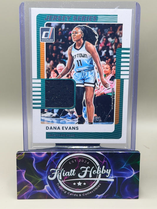 2025 Panini Donruss WNBA - #67 Dana Evans - Jersey Series (MEM)
