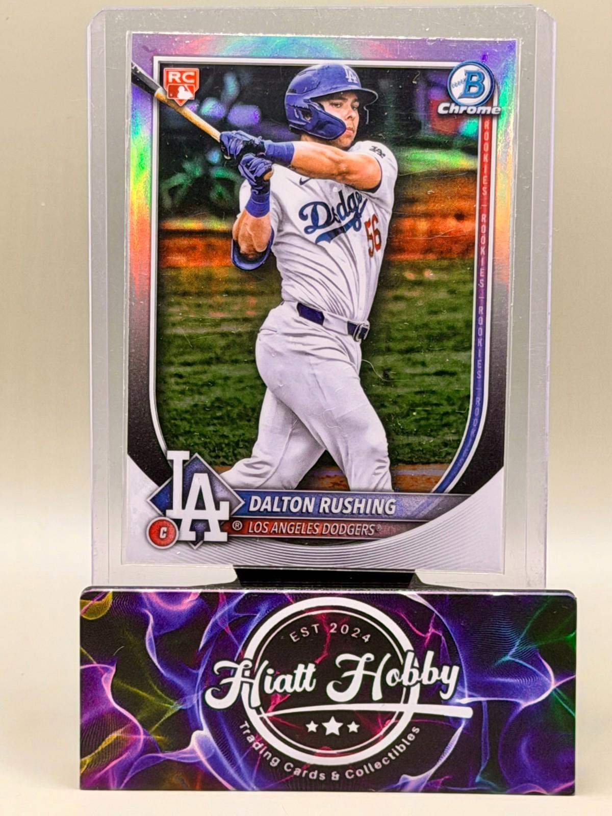 2025 Bowman Chrome - Daulton Rushing #100 - Red Rookie Redempton SP (RC)