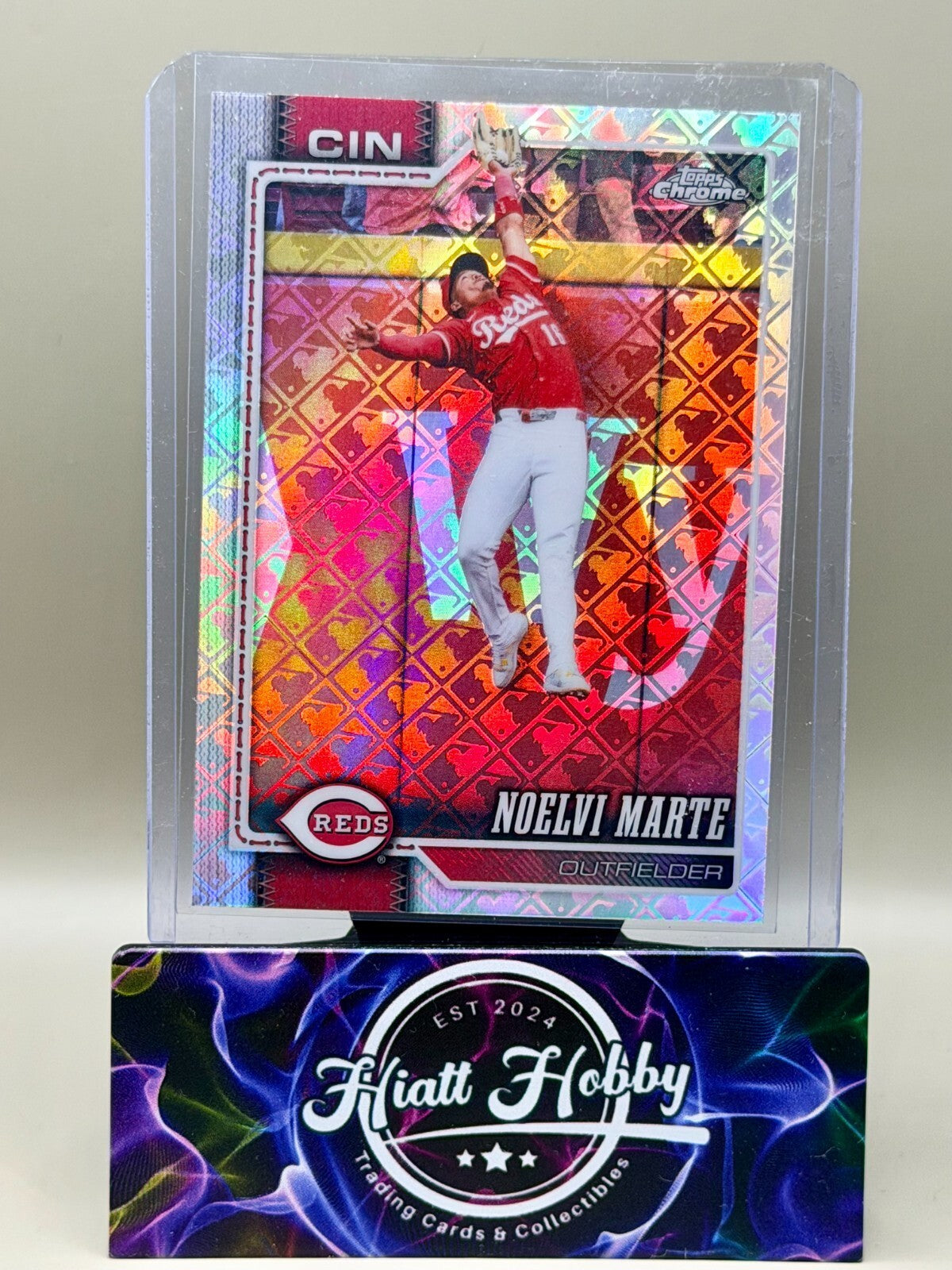 2026 Topps Chrome - #11 Noelvi Marte - Logofractor