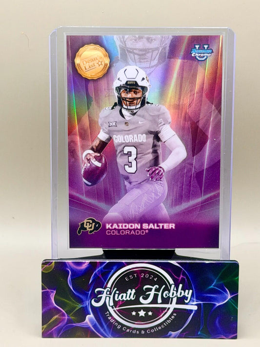 2025 Bowman Chrome U - #DL-5 Kaidon Salter - Deans List SSP (Case Hit!)