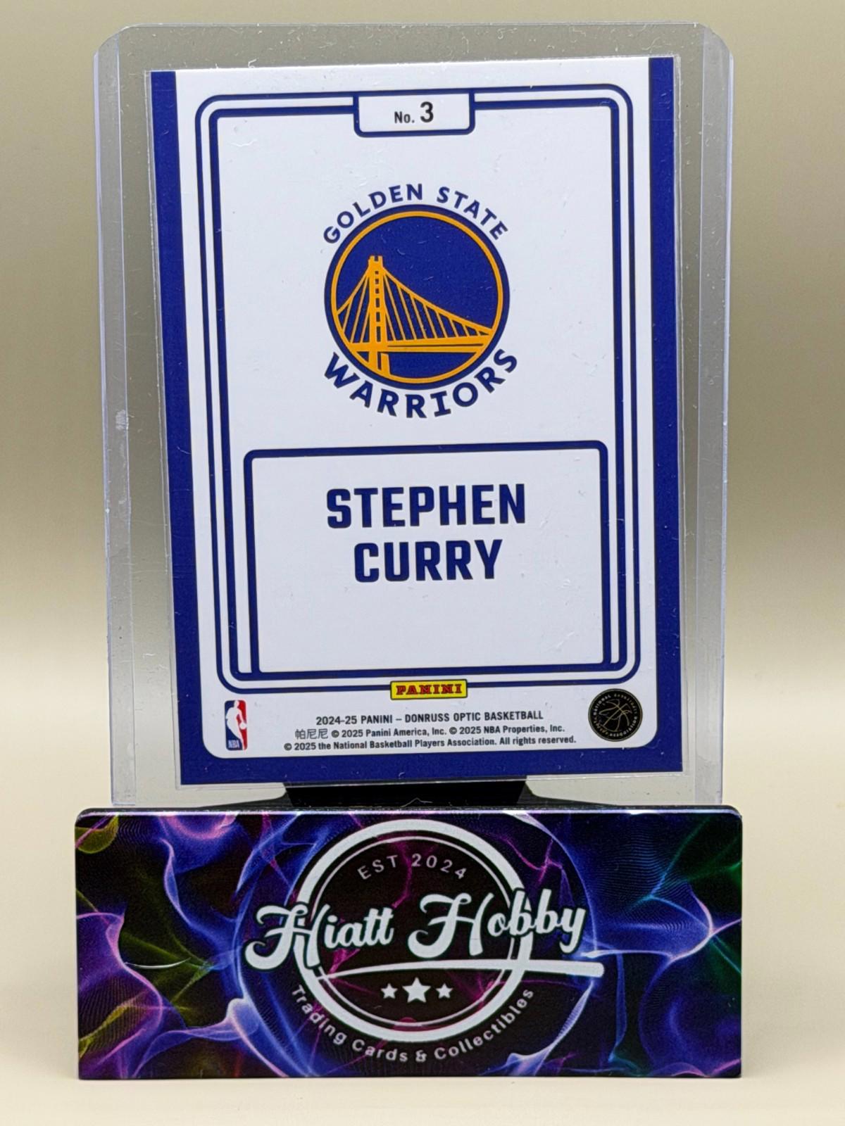 2024-25 Panini Donruss Optic - Stephen Curry #3 - Winner Stays