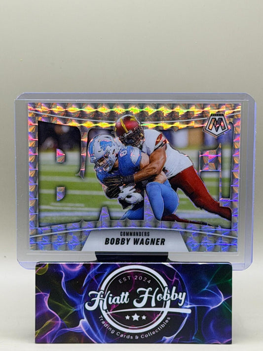 2025 Panini Mosaic Football - #11 Bobby Wagner - Bang - Silver Mosaic