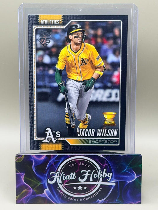 2026 Topps Series 1 - Jacob Wilson #240 - Black /75