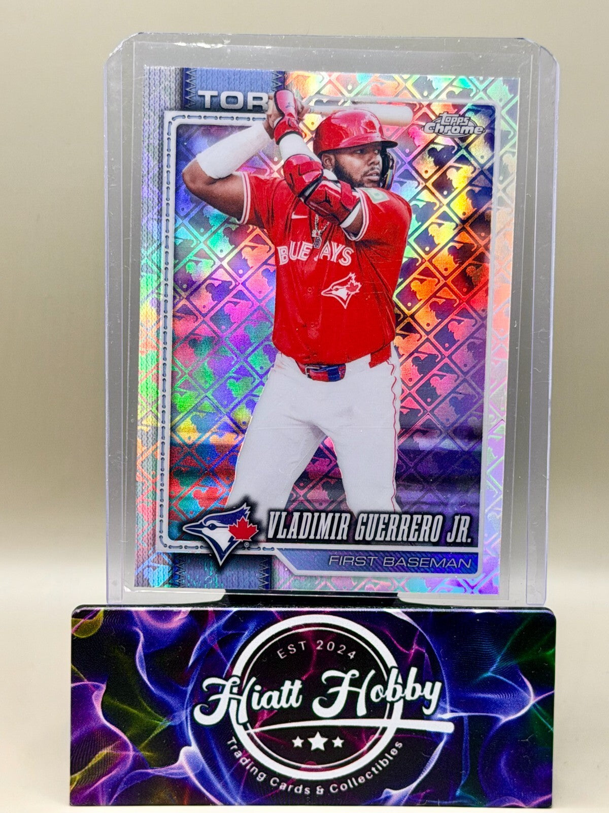 2026 Topps Chrome - #66 Vladimir Guerrero Jr - Logofractor