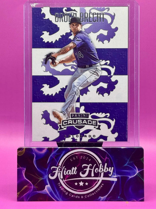 2025 Panini Crusade - Brody Brecht #178 (RC)