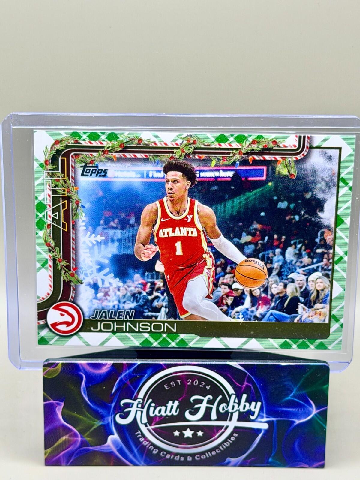 2025-26 Topps Holiday Basketball Plaid Parallels - Complete your set.