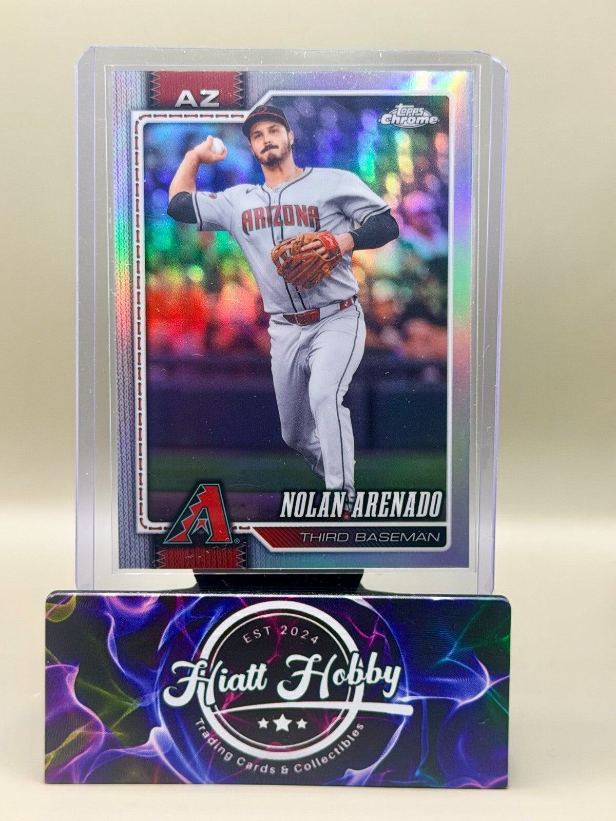 2026 Topps Chrome - #182 Nolan Arenado - Refractor