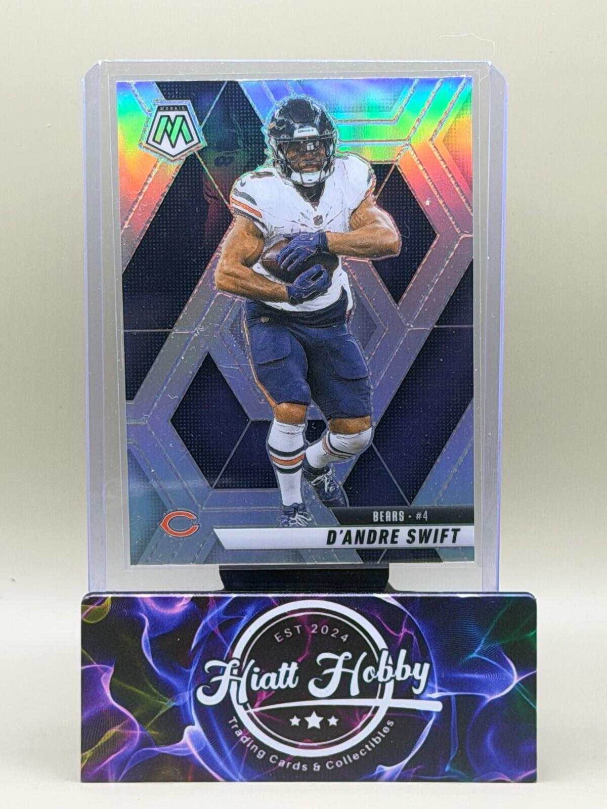 2025 Panini Mosaic Football - #213 D'Andre Swift - Silver