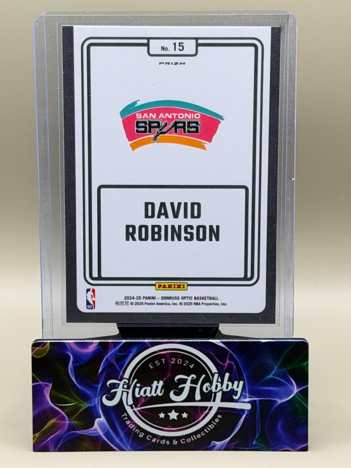 2024-25 Panini Donruss Optic Basketball - Tim Duncan #12 - Winner Stays - Purple
