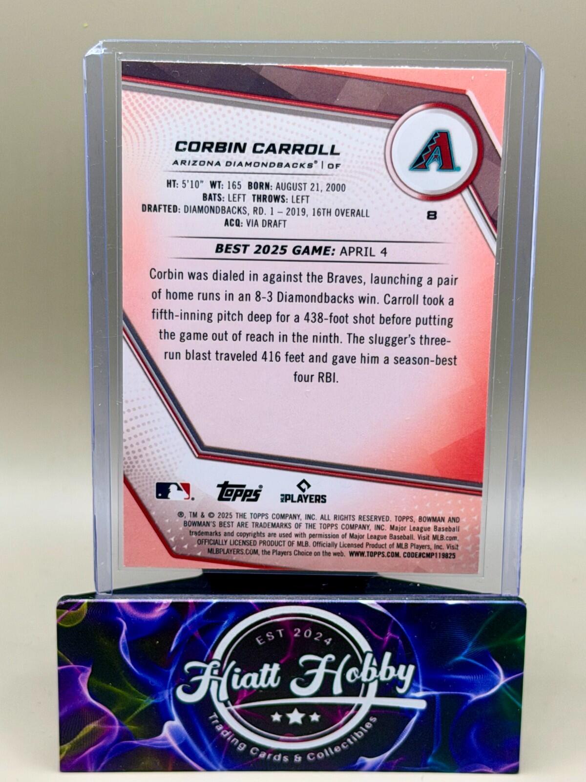 2025 Bowman's Best - Base & Refractors  - Complete your set.  RC and Superstars