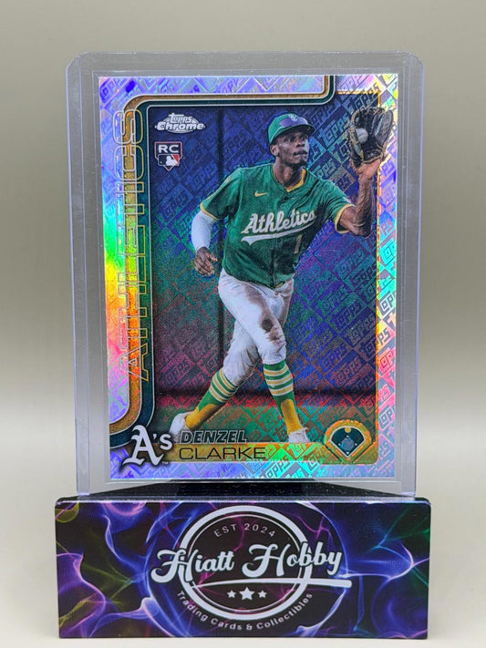 2025 Topps Chrome Update - Denzel Clarke #USC15 - Fanatics Logo Refractor (RC)