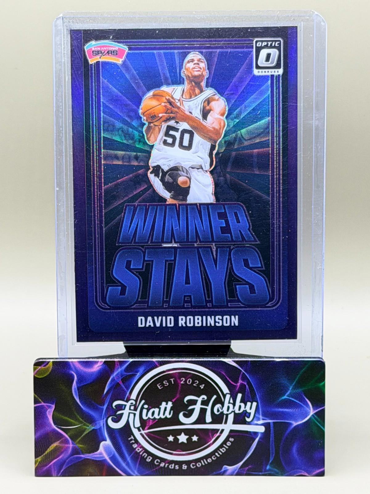 2024-25 Panini Donruss Optic Basketball - Tim Duncan #12 - Winner Stays - Purple