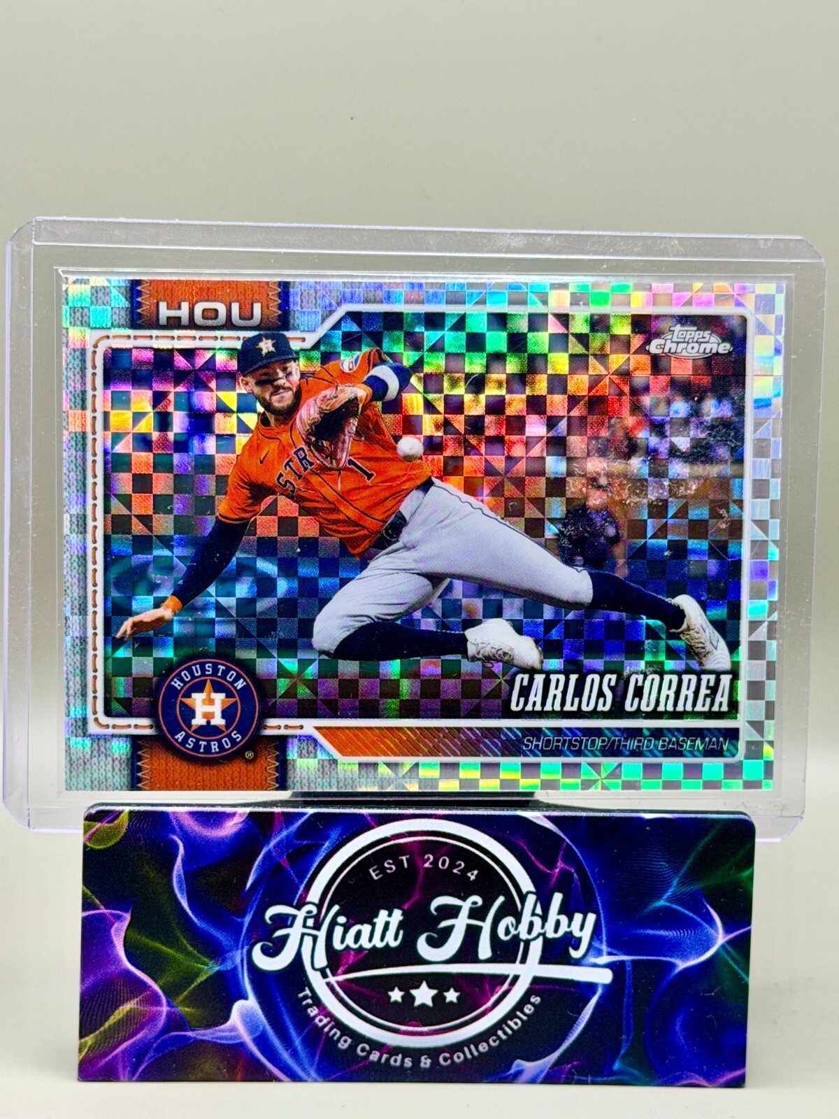 2026 Topps Chrome - #47 Carlos Correa - X-Fractor