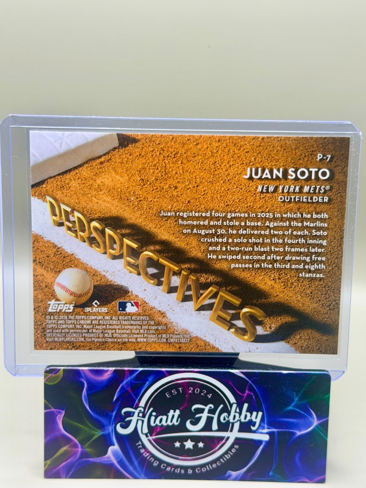 2026 Topps Chrome - #P-7 Juan Soto - Perspectives