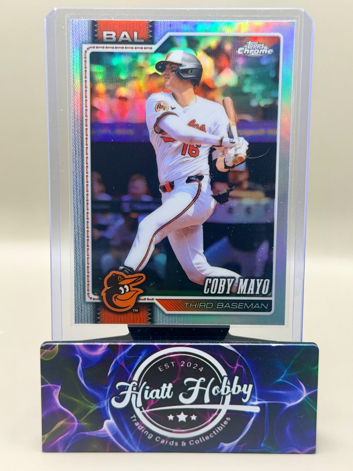 2026 Topps Chrome - #139 Coby Mayo - Refractor