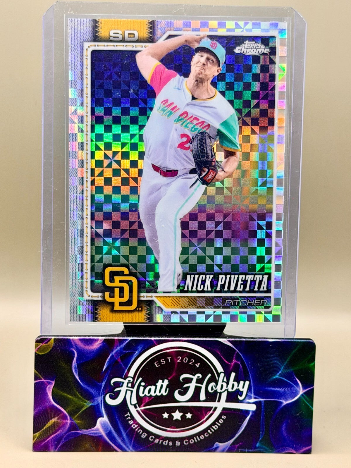 2026 Topps Chrome - #96 Nick Pivetta - X-Fractor