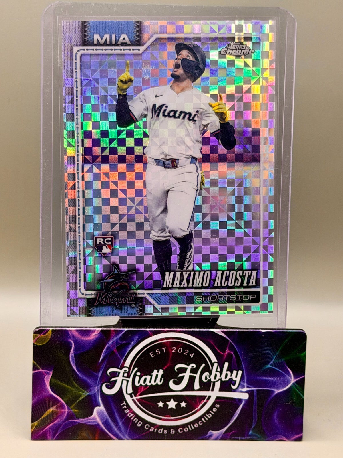 2026 Topps Chrome - #239 Maximo Acosta - X-Fractor (RC)