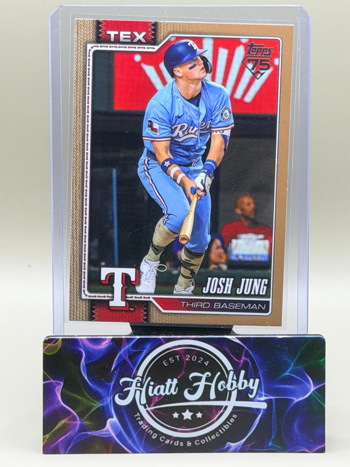 2026 Topps Series 1 #98 Josh Jung - Gold /2026