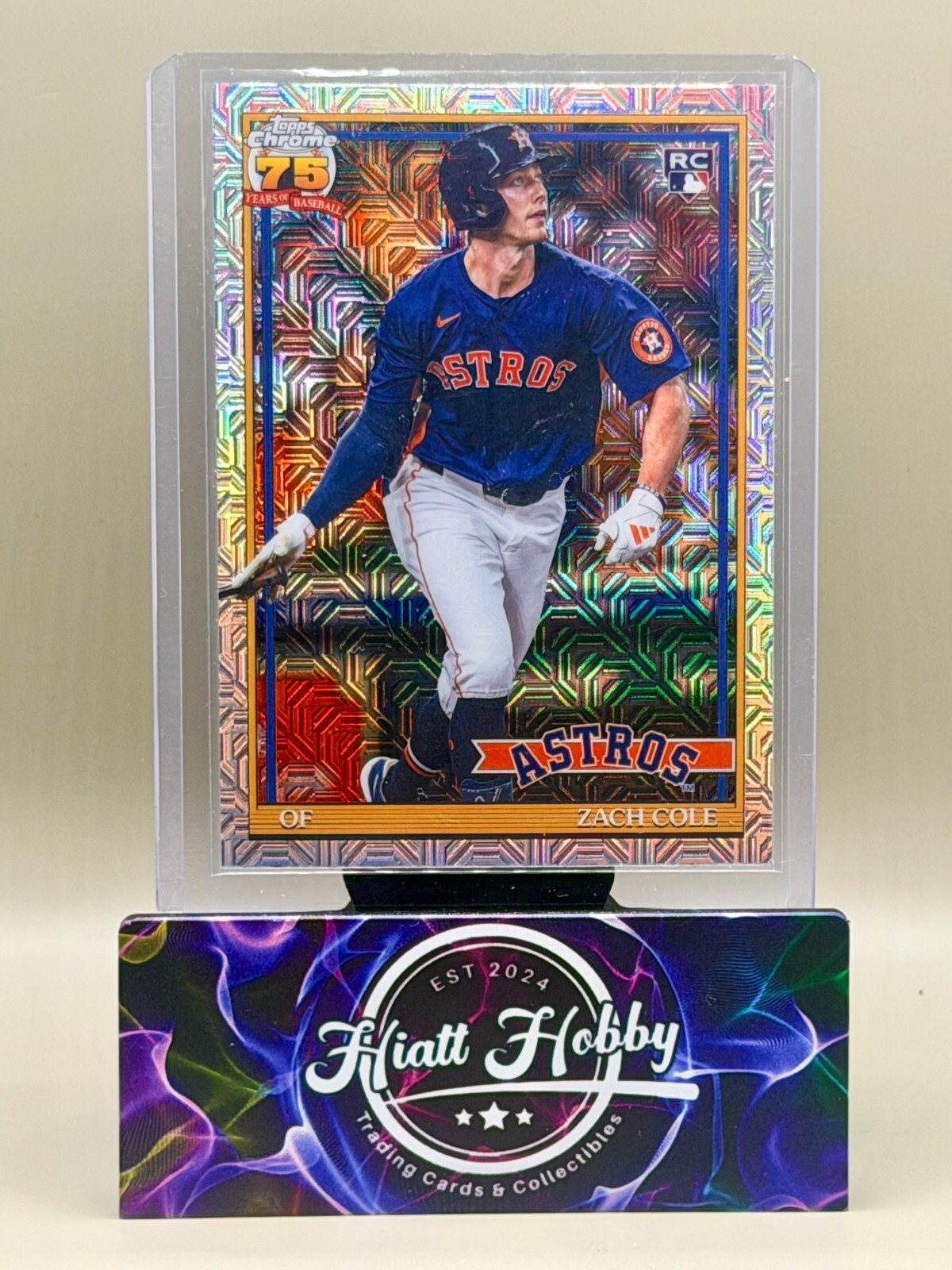 2026 Topps Series Two - #91C2-28 Zach Cole - 35th Anniversary Chrome - Mojo (RC)