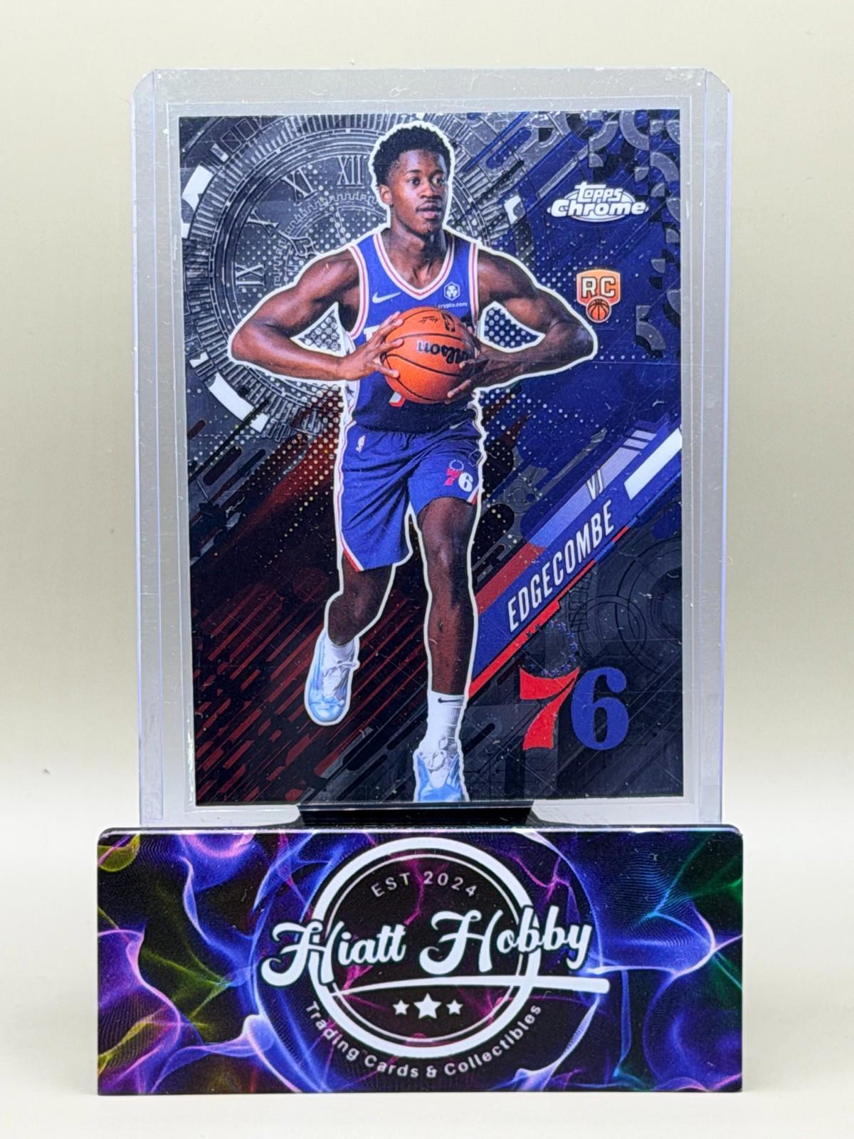 2025-26 Topps Chrome - Go Time VJ Edgecombe #GT-18 (RC)