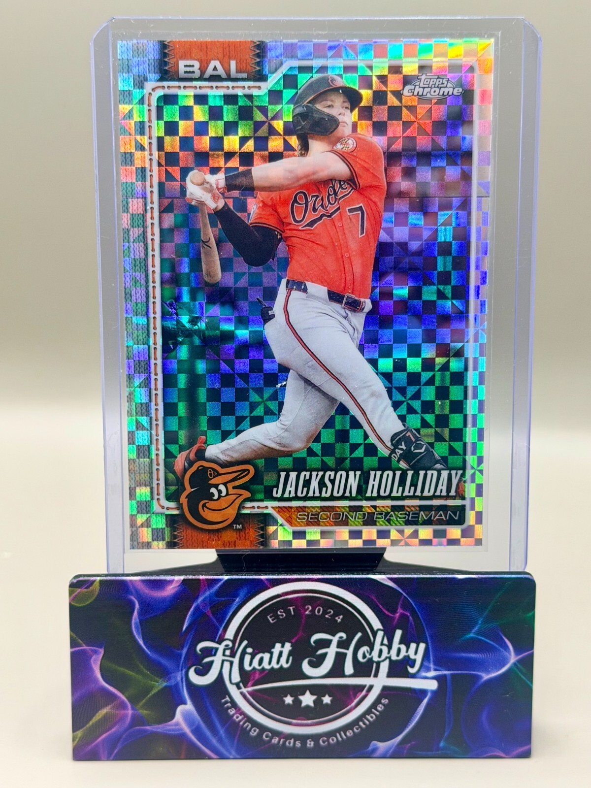 2026 Topps Chrome - #136 Jackson Holliday - X-Fractor
