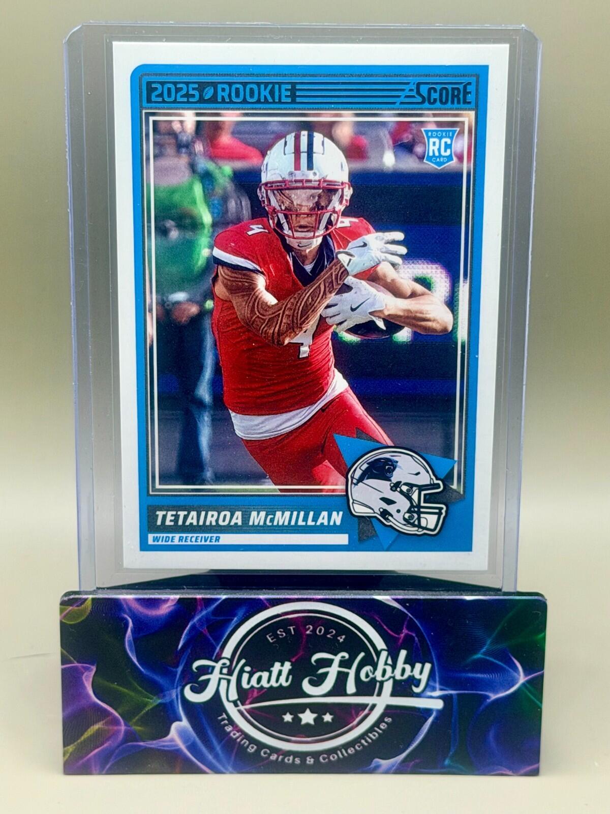 2025 Panini Score - #17 Tetairoa McMillan (RC)