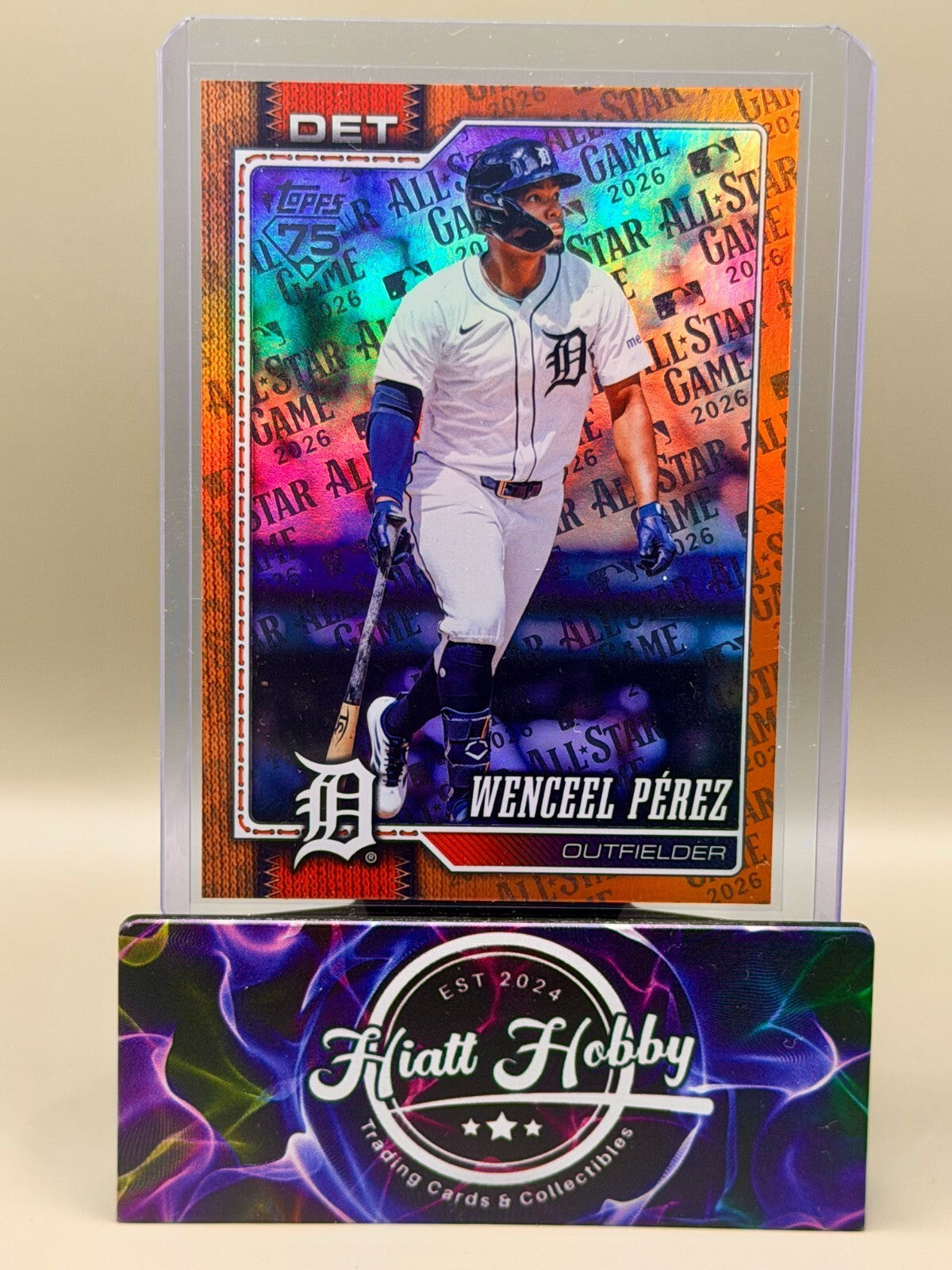 2026 Topps Series 2 - #682 Wenceel Perez - Orange All-Star Game Foil /25