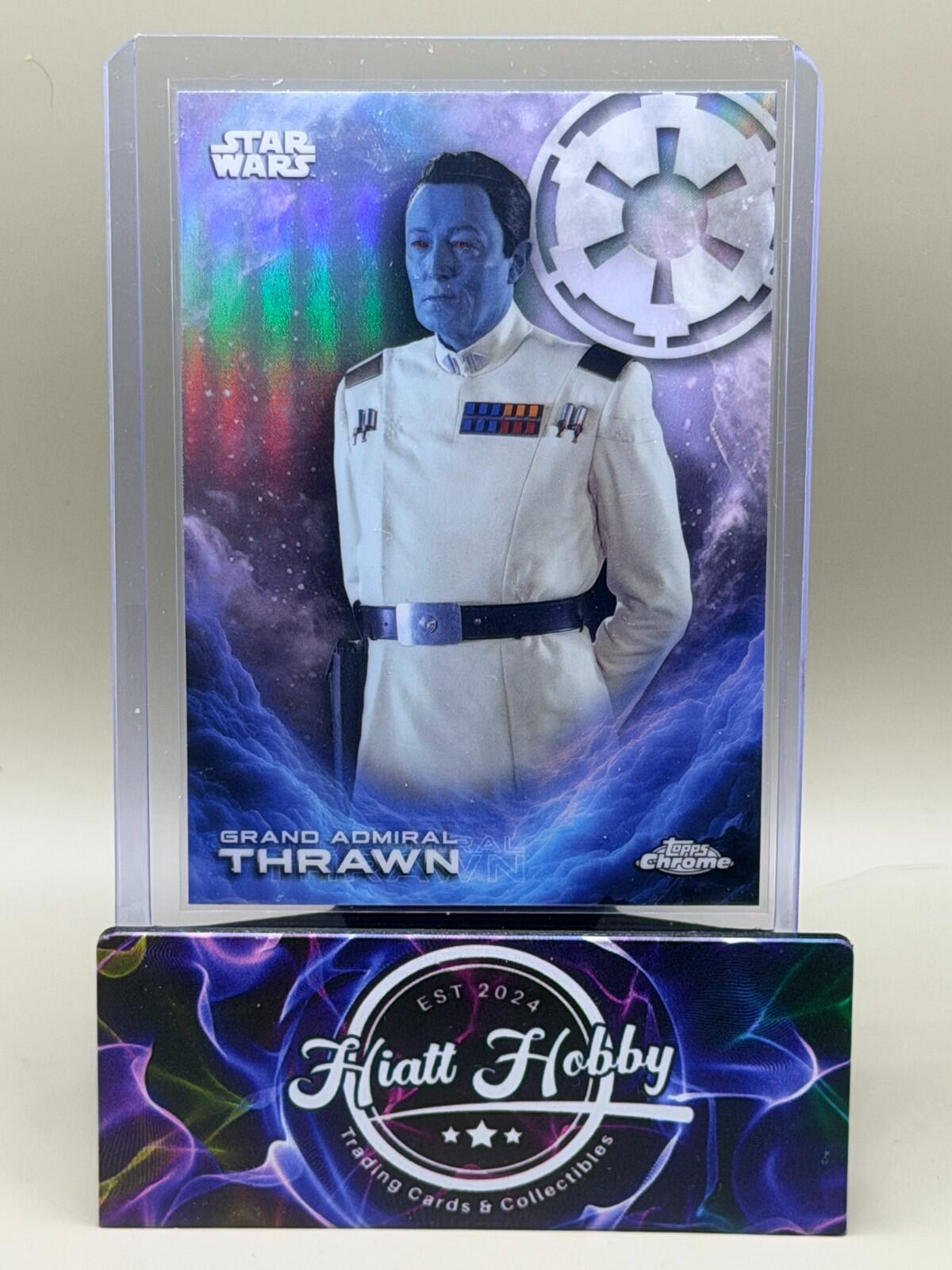 2025 Topps Chrome Star Wars - #CE-21 Grand Admiral Thrawn - Variation Refractor