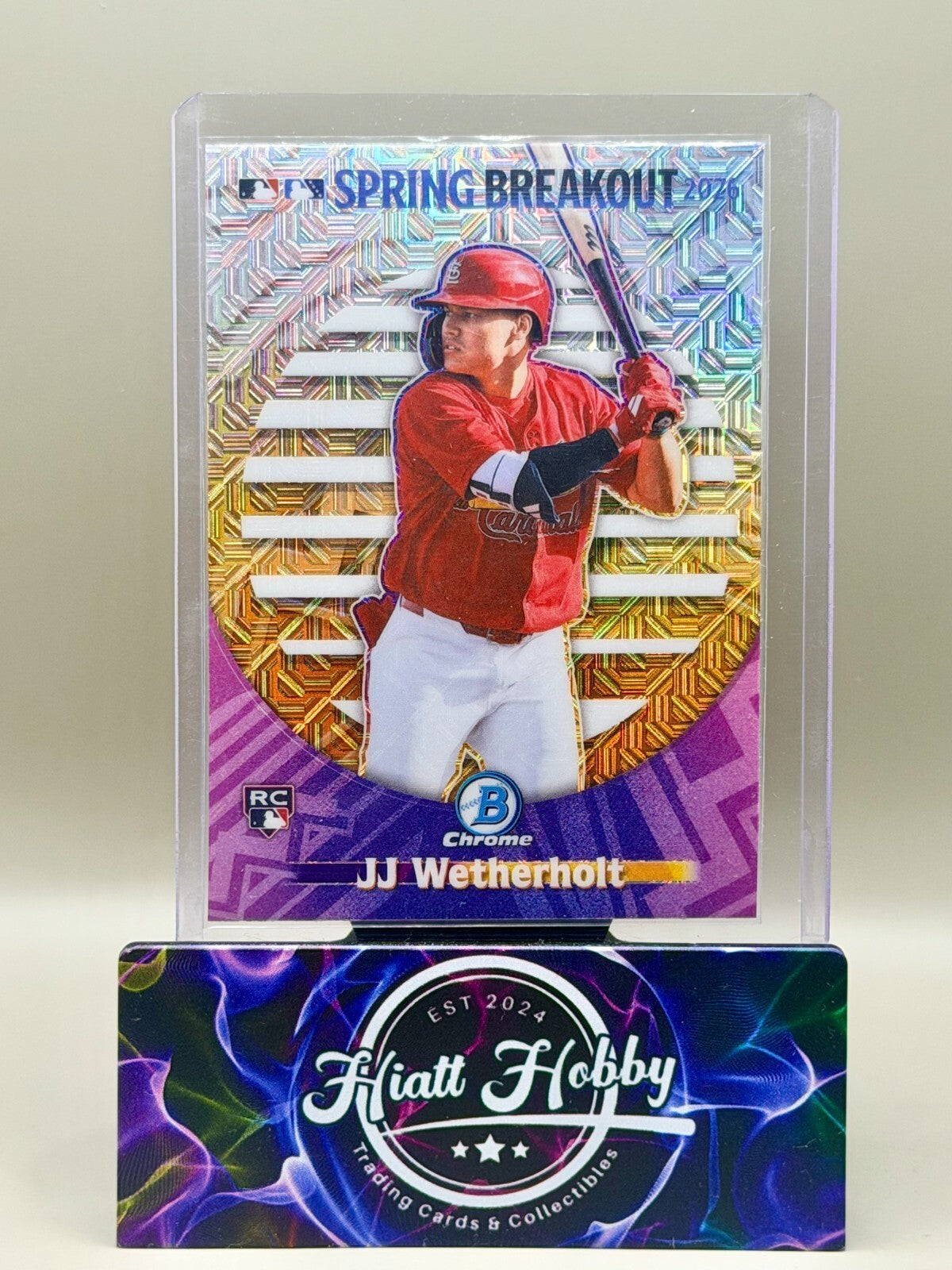 2026 Bowman Chrome - #SB-2 JJ Wetherholt - Spring Breakout - Mojo (RC)
